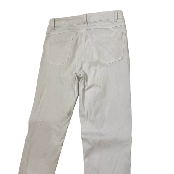 J. McLaughlin white skinny jean size 2 - Picture 6 of 6